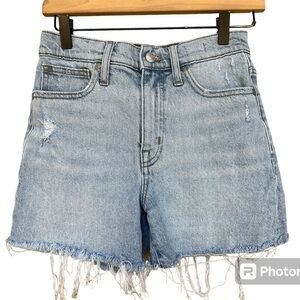 Madewell High-Rise Denim Shorts Size 24